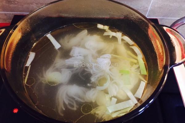 虾仁魔芋结汤的做法图解7