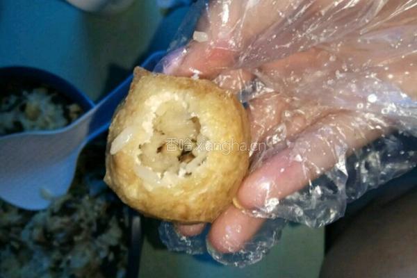 糯米酿豆腐的做法图解6