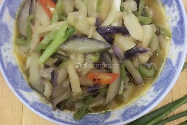 青椒茄丝的做法图解10