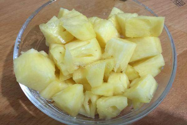 菠萝鸡丁的做法图解4