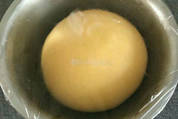 南瓜麻薯软欧的做法图解3