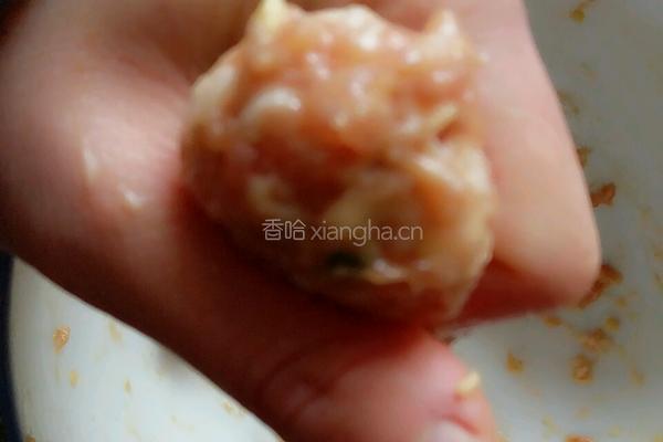 苦瓜汆肉丸的做法图解11