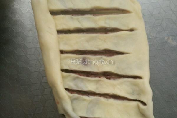 豆沙面包的做法图解9