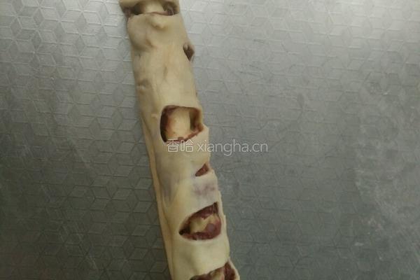 豆沙面包的做法图解10