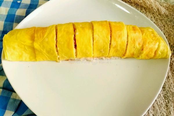 黄金鸡蛋卷的做法图解16