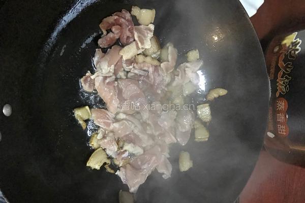 青椒肉片的做法图解3