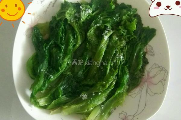 糖醋生菜的做法图解5
