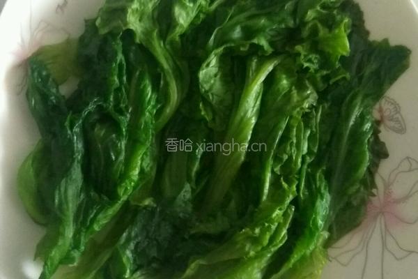 糖醋生菜的做法图解2
