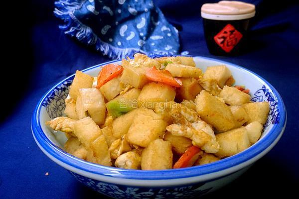 炒馒头的做法图解9