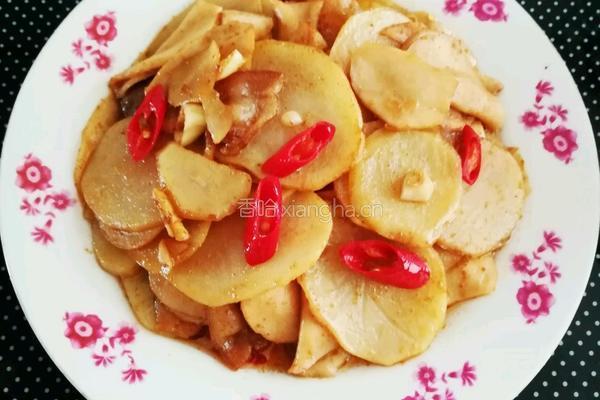 杏鲍菇焖土豆片的做法图解7