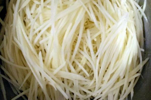 双椒土豆丝的做法图解4