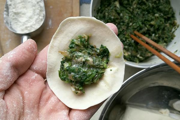 猪肉菠菜饺子的做法图解10