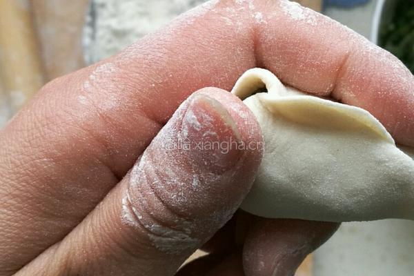 猪肉菠菜饺子的做法图解12