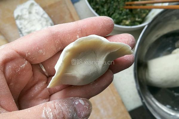猪肉菠菜饺子的做法图解13