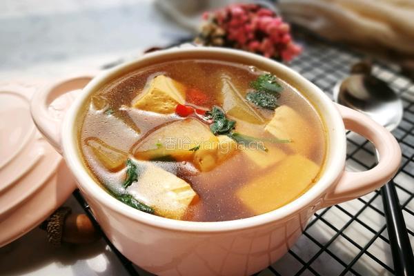 「Cathy边吃边营养」冬瓜豆腐清汤的做法图解8