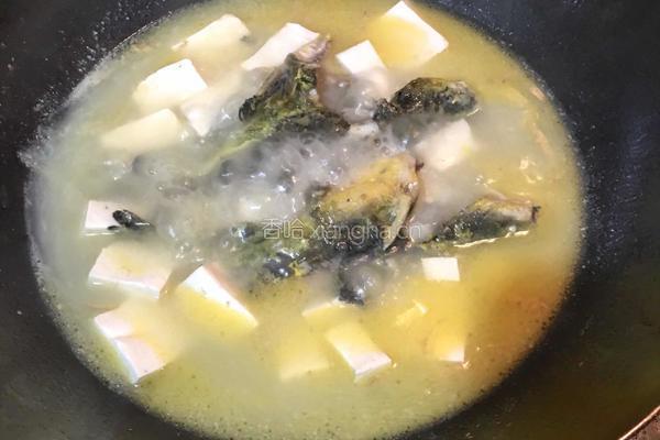 黄骨鱼豆腐汤的做法图解7