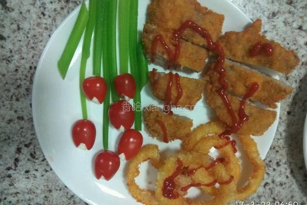 酥香洋葱圈的做法图解8