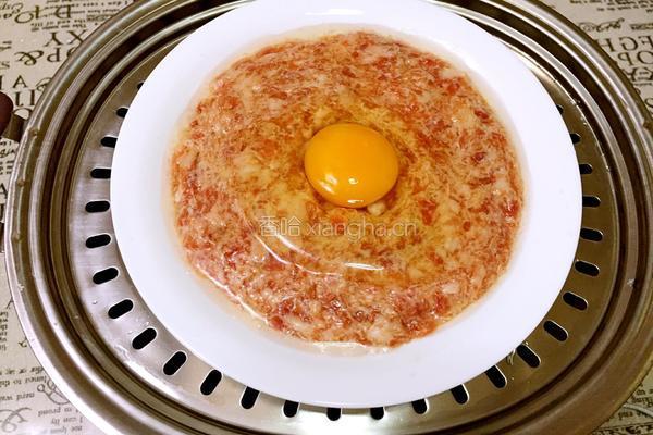 肉末蒸蛋的做法图解7