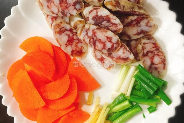 腊味西兰花的做法图解4