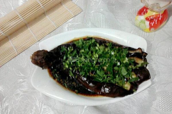 风味烤茄的做法图解12