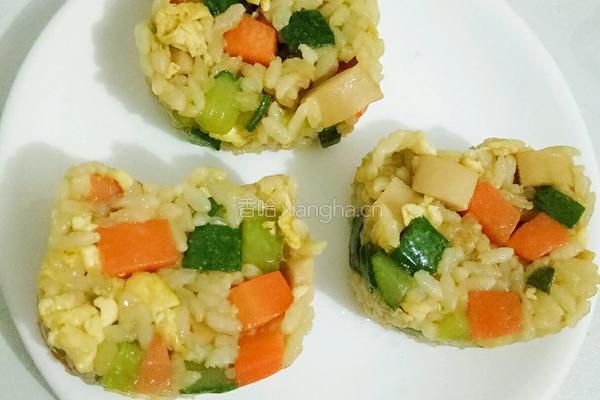 什锦炒饭的做法图解7