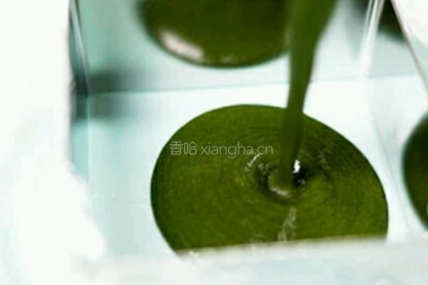 抹茶生巧的做法图解5