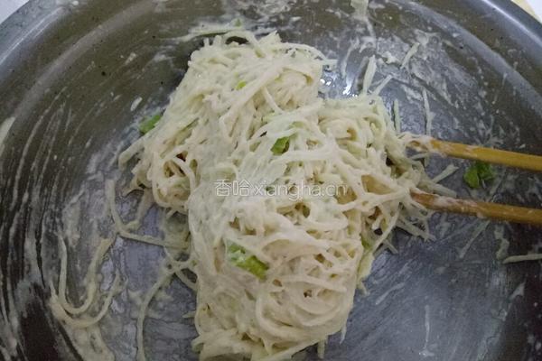 炸土豆蟹的做法图解4