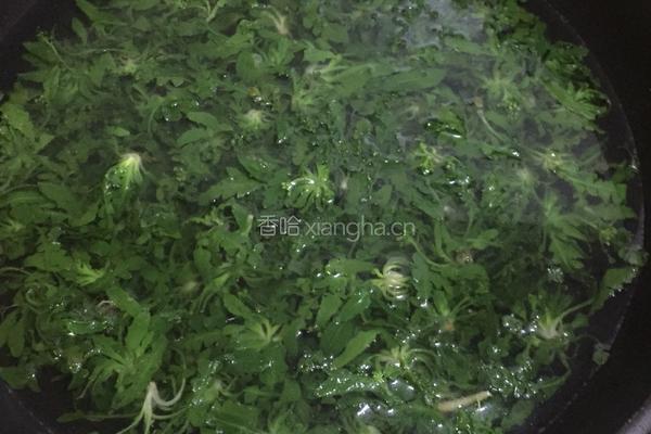 荠菜鲜贝汤的做法图解4