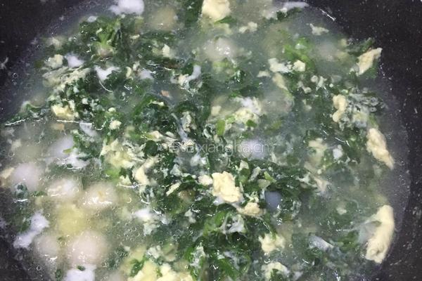 荠菜鲜贝汤的做法图解11