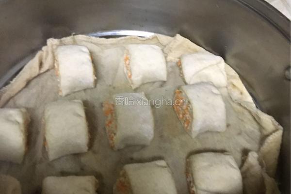 低筋粉发面肉龙的做法图解13