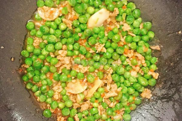 肉沫豌豆的做法图解9