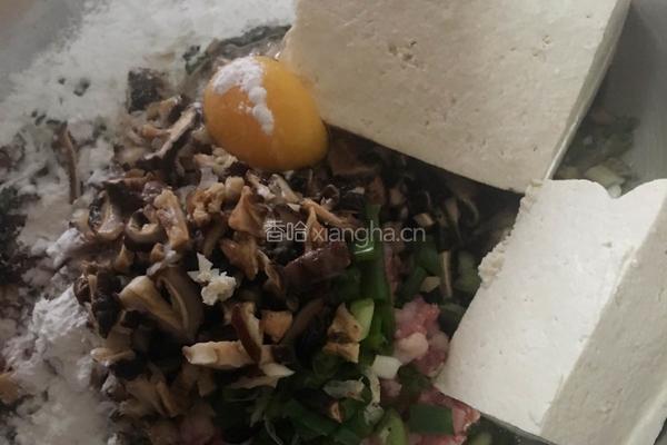 【豆腐肉丸子】的做法图解4