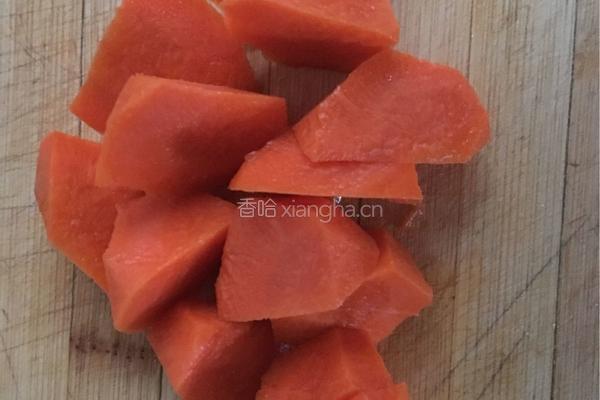 胡萝卜饼的做法图解2