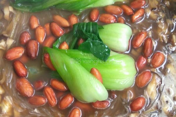 香菇油菜素米粉的做法图解9