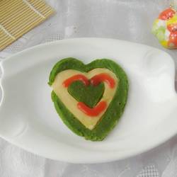 双色爱心饼的做法[图]