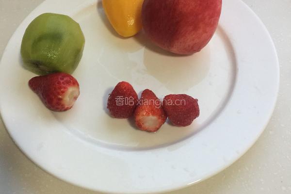 自制水果酸奶的做法图解6