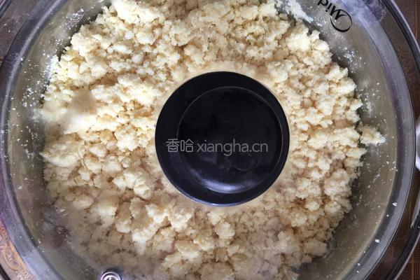 白玉米面窝头(小白菜馅)的做法图解2