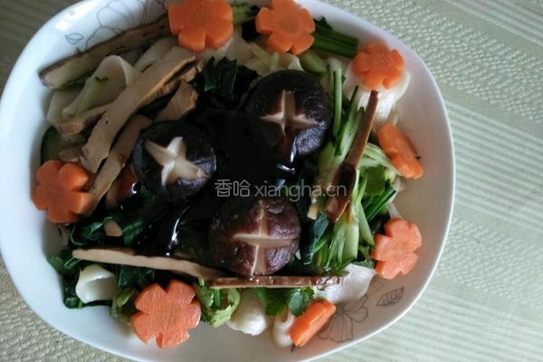 自制油泼面的做法图解9