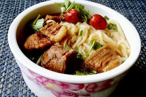 小碗牛肉面的做法图解7