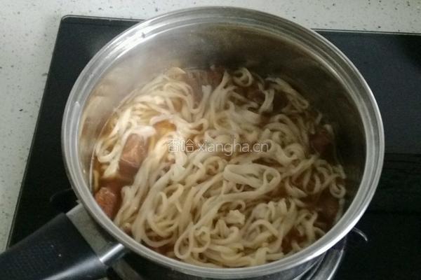 小碗牛肉面的做法图解6