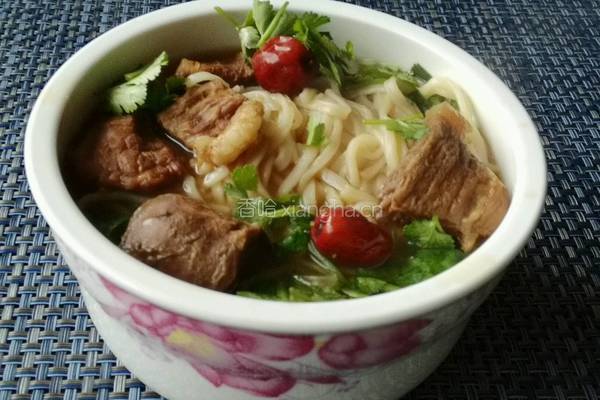 小碗牛肉面的做法图解8