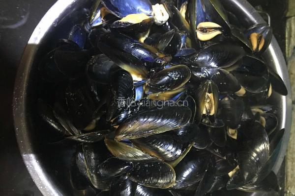 家常白灼海虹的做法图解4