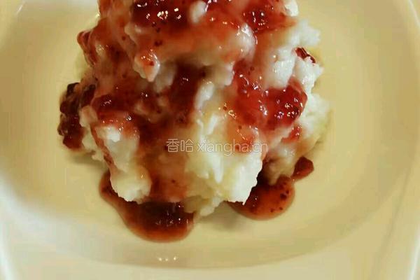 缤纷果味山药泥的做法图解5
