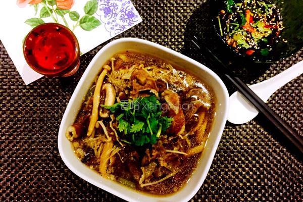 杂菌肥牛汤的做法图解12