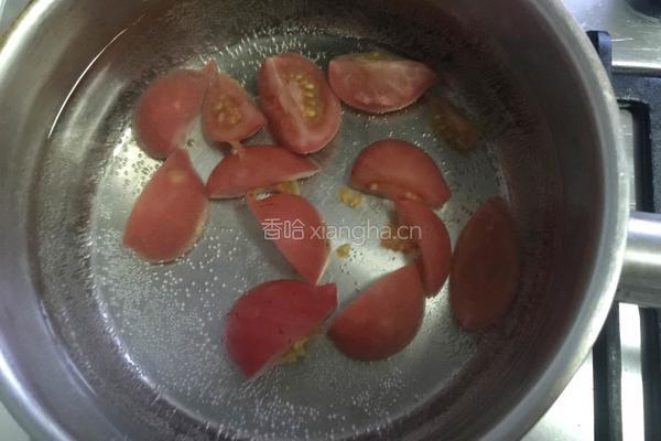 番茄蛋花汤的做法图解2
