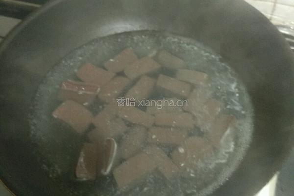 鸭血豆腐汤的做法图解5