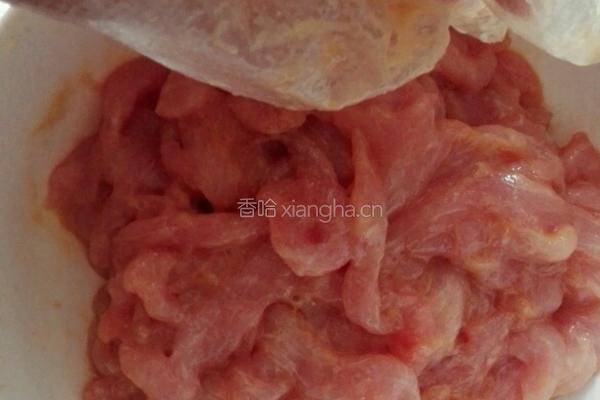 京酱肉丝的做法图解1