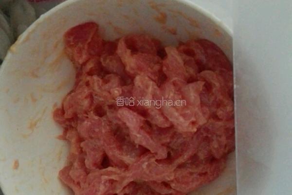 京酱肉丝的做法图解2