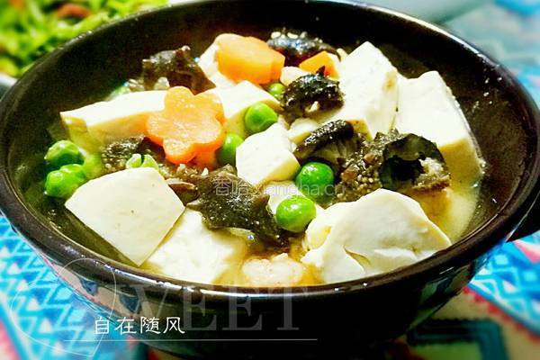海参豆腐
