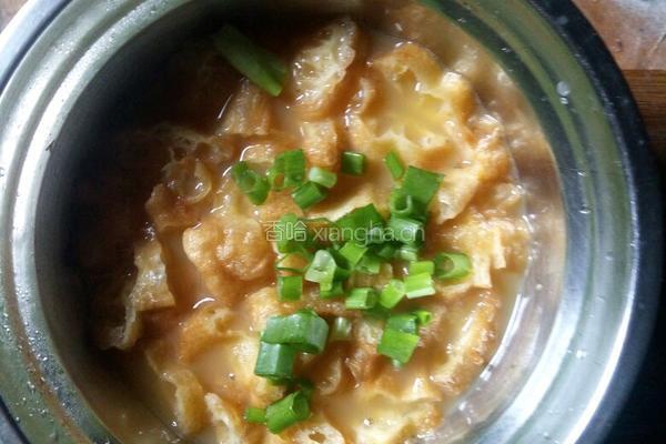 油条蒸鸡蛋的做法图解4